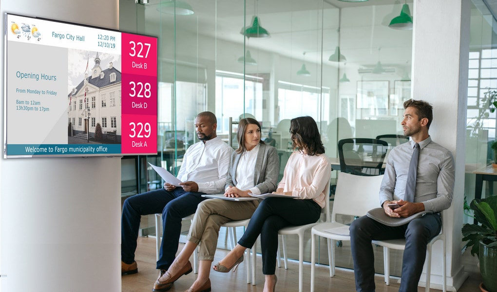 Sistem digitalnog oglašavanja i upravljanja redovima (QMS)